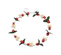 Collana con perline a forma di noce e conchiglia, regolabile, per feste a tema e decorazione della casa, delicata sulla pelle, gioiello per festival, One Size, come descritto, come descritto