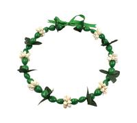 Collana con perline a forma di noce e conchiglia, regolabile, per feste a tema e decorazione della casa, delicata sulla pelle, gioiello per festival, One Size, come descritto, come descritto