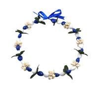 Collana con perline a forma di noce e conchiglia, regolabile, per feste a tema e decorazione della casa, delicata sulla pelle, gioiello per festival, One Size, come descritto, come descritto