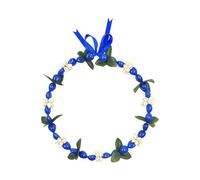 Collana con perline a forma di noce e conchiglia, regolabile, per feste a tema e decorazione della casa, delicata sulla pelle, gioiello per festival, One Size, come descritto, come descritto