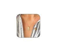 Collana con più nomi personalizzata, collana con nomi di famiglia personalizzati, regalo per donna, regalo per la festa della mamma, Natale, compleanno, mamma, figlia, nonna (Tiny Bar)