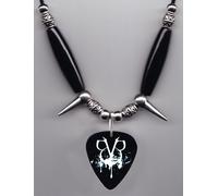 Collana Con Plettri Per Chitarra Black/White Dei Black Veil Brides
