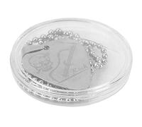 Collana Con Plettro Di Chitarra In Acciaio Inossidabile 316L Design Di Cranio E Nota Musicale Per Appassionati Di Musica Adatta A Chitarra Acustica E Elettrica