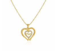 Collana con Scritta LOVE Simbolo D'amore Collana con Ciondolo a Cuore per Donne