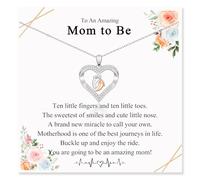 Collana con simbolo dell'infinito, regalo per donne, compleanni e Natale, regalo per la festa della mamma per mamma, moglie, nonna, nuova mamma, sorella, zia e altro ancora, Rame, Nessuna pietra