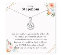 Collana con simbolo dell'infinito, regalo per donne, compleanno, Natale, San Valentino, festa della mamma, mamma, moglie, nonna, neomamma, sorella, cane, mamma, zia, matrigna, suocera, cognata