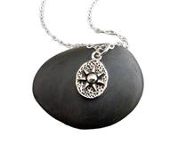 Collana con sole in argento sterling 925. Ciondolo rustico boho bohémien. Semplice ciondolo a forma di raggio di sole per tutti i giorni. Delicato e riciclato, piccolo, grazioso | con catena da 18