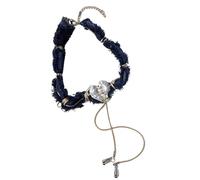 Collana con stella a cinque punte a forma di cuore femminile temperamento netto rosso clavicola catena studente catena regolabile gioielli collana ciondolo amore per le donne, Misura unica, come