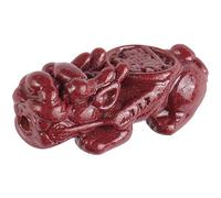 Collana con talismano, Ciondolo Feng Shui, cinabro naturale autentico PIXIU Ciondolo Buddha Perline cinesi sciolte Distanziatore fortunato Ciondoli Feng Shui Regali fai da te for bracciali Artigianato