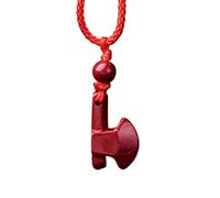 Collana con talismano, Ciondolo Feng Shui, Collana con ciondolo cinabro viola Buddha Guanyin Borsa for soldi Zucca Blocco armonia Feng Shui Ricchezza Amuleto spirituale contro il male Chakra Ciondolo