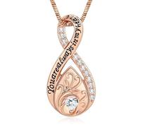 Collana con urna a forma di albero della vita, per ceneri, da donna, simbolo dell'infinito e cuore, gioiello commemorativo per ceneri umane, Acciaio inossidabile, Nessuna pietra preziosa