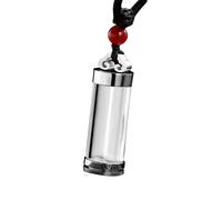 Collana con urna crematoria Ciondolo tubo portacenere realizzato a mano