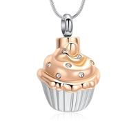 Collana con urna per ceneri, gioielli per cremazione, per donne e uomini, in acciaio inossidabile, con porta ceneri per animali domestici, gioielli per i propri cari con strumento di riempimento,