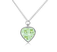 Collana con urna personalizzata con motivo a rana verde per ceneri di animali domestici carino ciondolo commemorativo gioielli regali per cane gatto