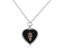 Collana con urna personalizzata con motivo bandiera americana per ceneri dell'animale domestico carino ciondolo commemorativo regali per cani e gatti