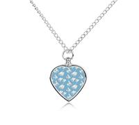 Collana con urna personalizzata con motivo pianoforte per ceneri di animali domestici carino ciondolo commemorativo gioielli regali per cane gatto
