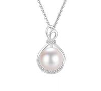 Collana con vere perle coltivate d'acqua dolce, regalo per donne, festa della mamma, 10-11 mm, regalo per moglie, Natale, compleanno, anniversario, San Valentino, collana da donna
