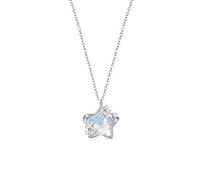 Collana Confessione Con Cuore A Sfera Il Migliore Amico Della Studentessa Temperamento Catena Per Clavicola Versatile Femminile La Collana Del Signore Delle Anelli (C, One Size)
