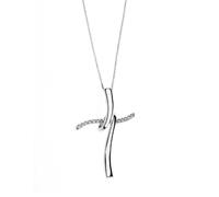 Collana CROCE ORO DIAMANTI GLB1117 Comete Donna