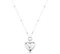 Collana cuore acciaio donna Sagapò Stellar argento oro SSE13 SSE14 S'agapo