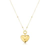 Collana cuore acciaio donna Sagapò Stellar argento oro SSE13 SSE14 S'agapo
