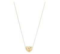 Collana cuore con brillanti