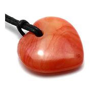 Collana Cuore Corniola 'Joy'