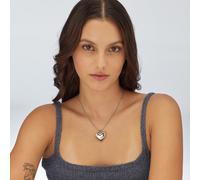 Collana Cuore Sagapo Acciaio Regalo Fidanzata Amore Romantico SSE09