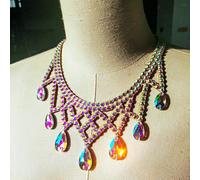 Collana da ballo Orecchini Set di gioielli Accessori per donne che ballano