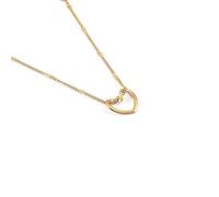 Collana da donna a forma di cuore, semplice ma versatile, un accessorio alla moda perfetto da regalare a familiari e amici