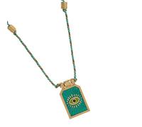 Collana da donna con ciondolo a forma di carta dei tarocchi in stile retrò, con una carta dei tarocchi retrò, gioiello artistico, Misura unica, come descritto, come descritto