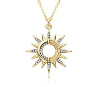 Collana da donna con ciondolo a forma di cuore, catena di ancoraggio, pendente pentagramma, stella guardiana, collana con stella di diamanti, catena corta per clavicola da donna