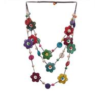 Collana da donna con ciondolo personalizzabile con cristallo etnico, tribale, bohémien, petali in pietra semipreziosa naturale, collana Reiki, chakra, catena delicata, yoga