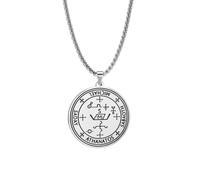 Collana da donna, con sigillo di Arcangelo Talismano Athanatos Sabaoth Occulto Amuleto