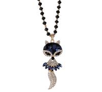 Collana da donna delicata catena maglione lunga vestiti accessori ciondolo, Misura unica, Resina, Nessuna pietra preziosa