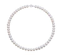 Collana da Donna in argento 925 con perle d'acqua dolce coltivate 7-8 mm regalo per donna di VIKI LYNN