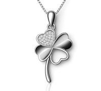 Collana da donna in argento sterling 925, ciondolo donna, regalo di anniversario coppia, regalo di compleanno mamma, amica, fidanzata, figlia, moglie, sorella, compleanno o Natale, catena argento