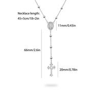 Collana da donna in sterling 925 - Un elegante collana a Y, perfetta per , regalo per donne , San, Natale o appuntamenti speciali, fornita con una confezione regalo per mamme e figlie