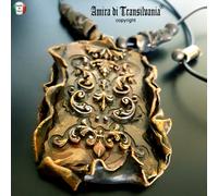 Collana da Donna Stile Vintage Barocco Art Deco Pendaglio Gioiello Lusso Retro