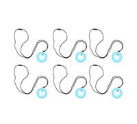 Collana da Masticare per Bambini in Morbido Silicone da 10 Pezzi, Collana con Ciondolo in Rilievo per la Dentizione per Bambini, Sviluppo delle abilità Motorie, Bordi in Rilievo