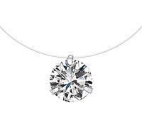 Collana da pesca trasparente temperamento semplice catena per clavicola con ciondolo per le signoreÈ bello e facile da usare.