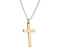 Collana da uomo cristiana, Collane a catena da uomo,Ciondoli cristiani da uomo Collane a catena in acciaio inossidabile antiruggine | Accessori da uomo All-Match Colgan, Consulte la descripción