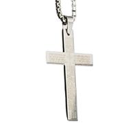 Collana da uomo cristiano, collana a catena biblica per uomo, collana cristiana, ciondolo santo, collana di credenza in acciaio inox, gioielli cristiani per, Se référer au descriptif, Acciaio