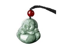 collana da uomo Jade Maitreya Ciondolo Accessori Reale Smeraldo Designer Collana Giadeite Naturale Verde Gemma Regali per Le Donne Gioielli