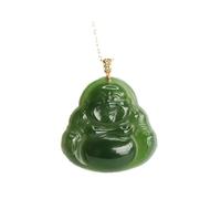 collana da uomo placcato oro turchese giada Buddha ciondolo collana fine lavorazione montagna russa materiale cartone animato stile gioielli donna