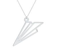 Collana di carta per aereo in origami per donne collana geometrica per aereo