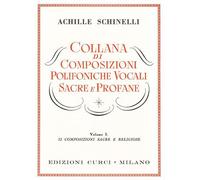 COLLANA DI COMPOSIZIONI POLIFONICHE VOCALI SACRE E PROFANE - VOL1