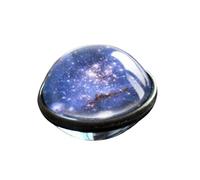 Collana Di Cristallo Della Corniola Glow Planet Dome Double Dark System Glass Galaxy Sided In Collana con ciondolo Collane e ciondoli K Collana per Ragazze (Multicolor, One Size)