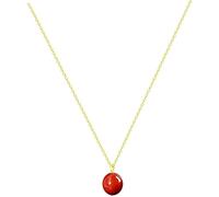 Collana di Cristallo di corniola Collana con Ciondolo in Pietra preziosa Naturale Collana con Ciondolo in Pietra Rossa Rotonda, Collana di Cristalli, Collana per Le Donne Convenient Handled