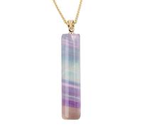 Collana di Gioielli Alla Con Catena In E Gemme